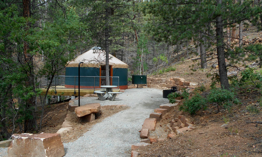 Yurt and Accessible Trail for a State Park